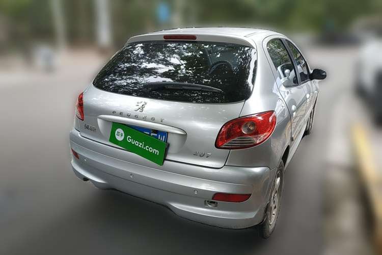 Used Peugeot 207 2011 Hatchback 1.4L Manual Yule Edition Rear Right 45 Deg