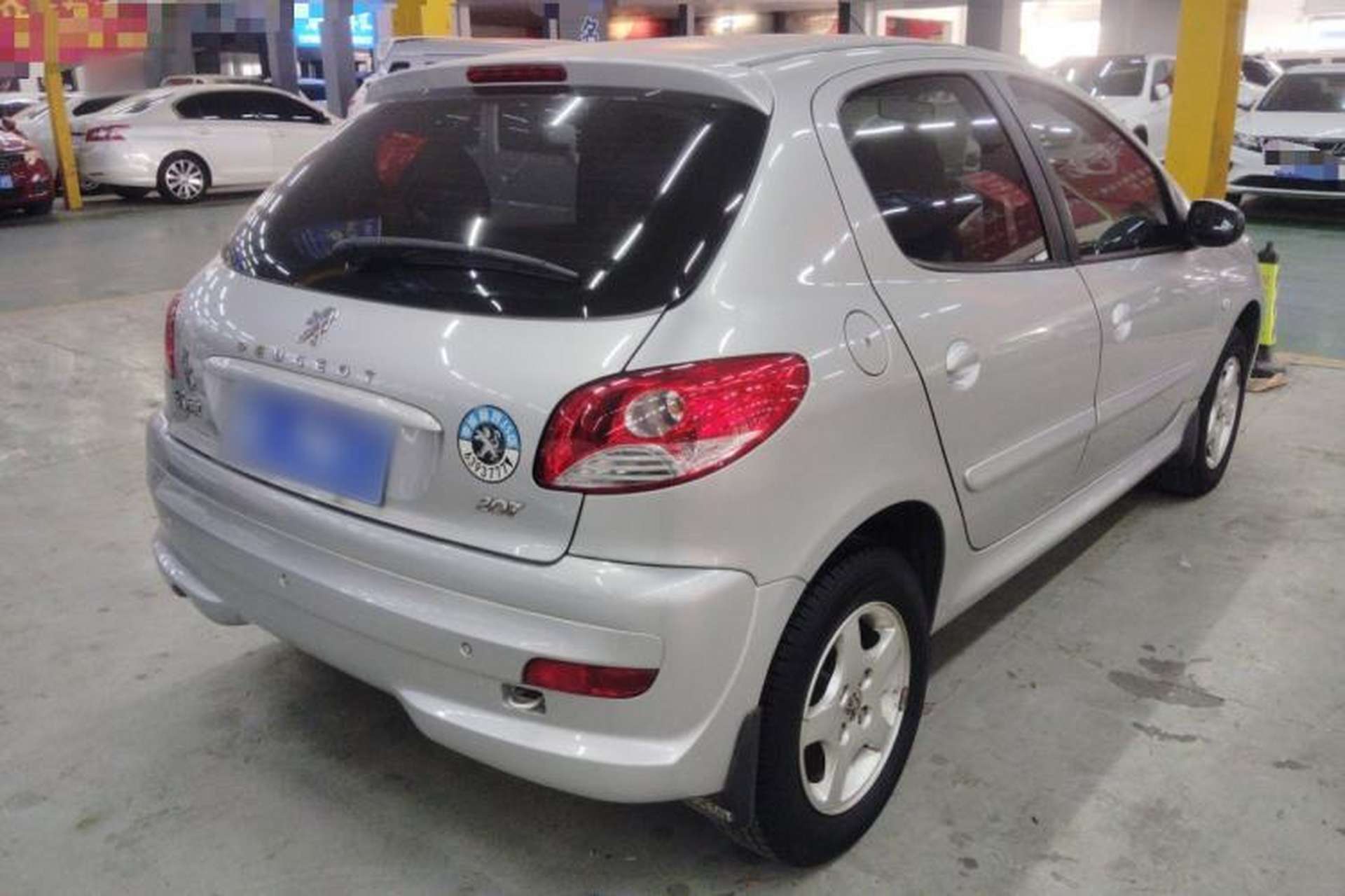 Used Peugeot 207 2011 Hatchback 1.4L Manual Yule Edition Rear Right 45 Deg