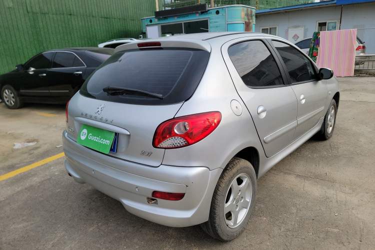 Used Peugeot 207 2011 Hatchback 1.4L Manual Yule Edition Rear Right 45 Deg