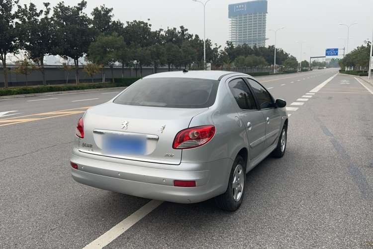 Used Peugeot 207 2011 Sedan 1.4L Manual Yule Edition Rear Right 45 Deg
