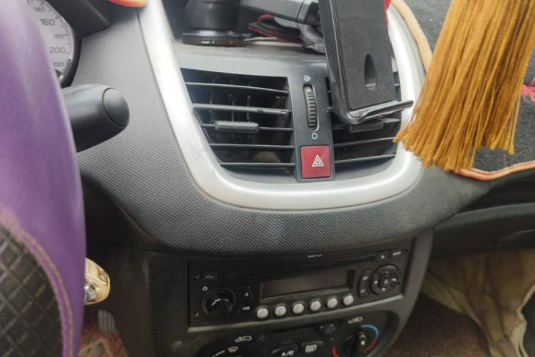 Used Peugeot 207 2011 Sedan 1.4L Manual Yule Edition Audio And AC Panel