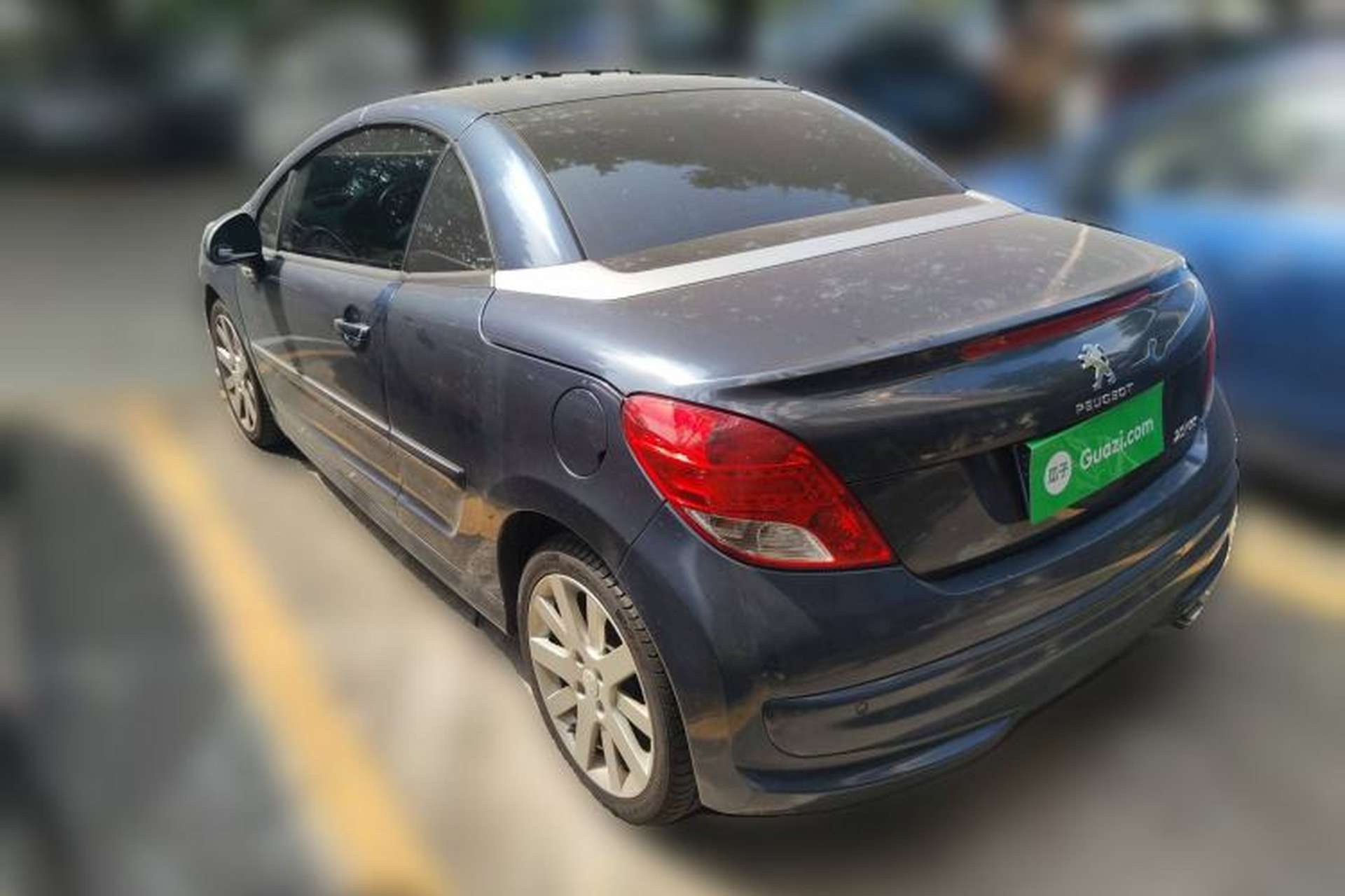 Used Peugeot 207 2013 1.6L CC Automatic Fashion Edition Rear Left 45 Deg