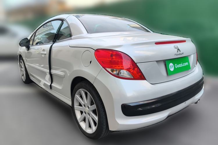Used Peugeot 207 2013 1.6L CC Automatic Fashion Edition Rear Left 45 Deg