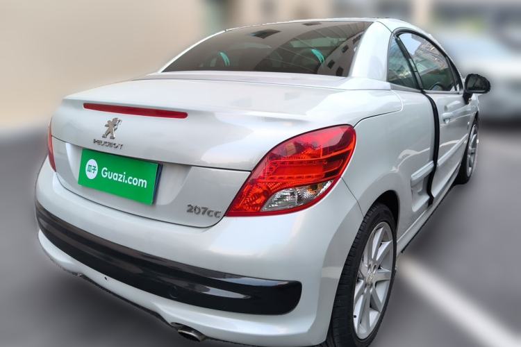 Used Peugeot 207 2013 1.6L CC Automatic Fashion Edition Rear Right 45 Deg