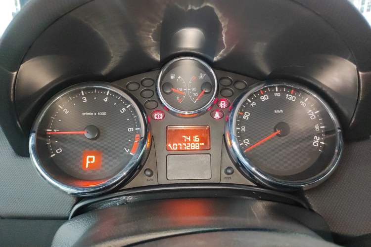Used Peugeot 207 2013 1.6L CC Automatic Fashion Edition Instrument Cluster