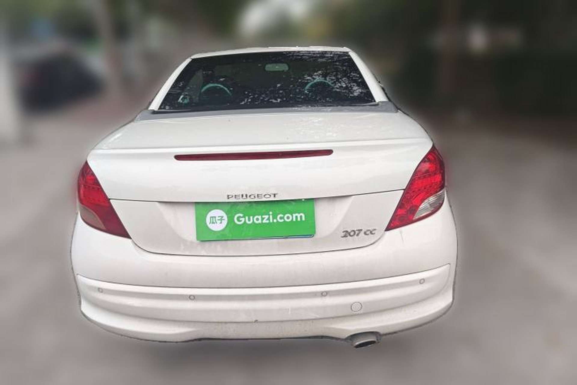 Used Peugeot 207 2013 1.6L CC Automatic Fashion Edition Rear