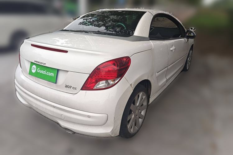 Used Peugeot 207 2013 1.6L CC Automatic Fashion Edition Rear Right 45 Deg