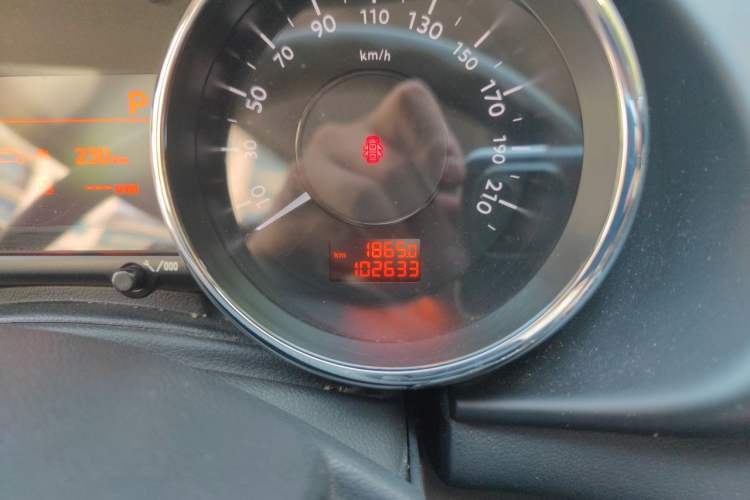 Used Peugeot 3008 2011 1.6T Luxury Model Odometer Close Up