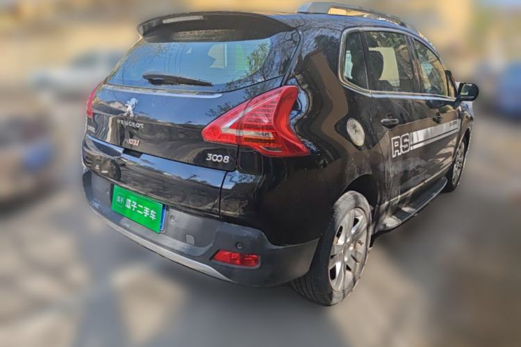 Used Peugeot 3008 2013 2.0L Manual Classic Edition Rear Right 45 Deg