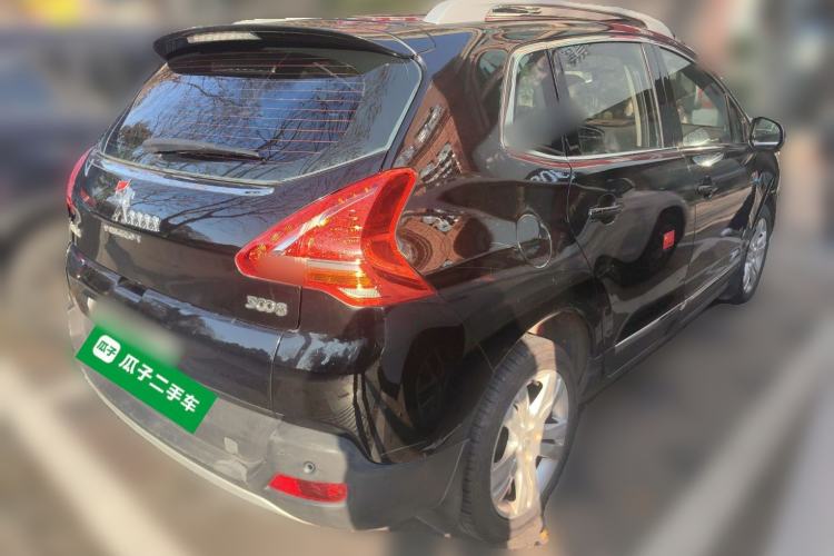 Used Peugeot 3008 2013 2.0L Automatic Trend Edition Rear Right 45 Deg