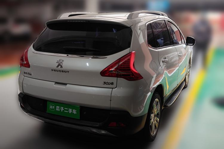 Used Peugeot 3008 2013 2.0L Automatic Trend Edition Rear Right 45 Deg