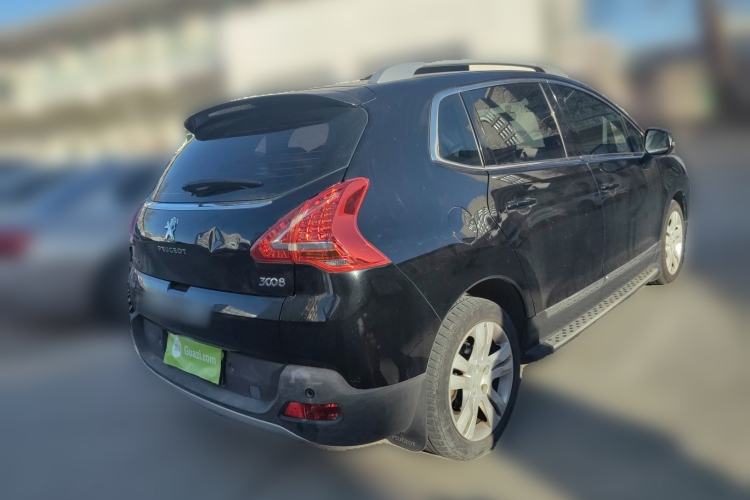 Used Peugeot 3008 2013 2.0L Automatic Trend Edition Rear Right 45 Deg