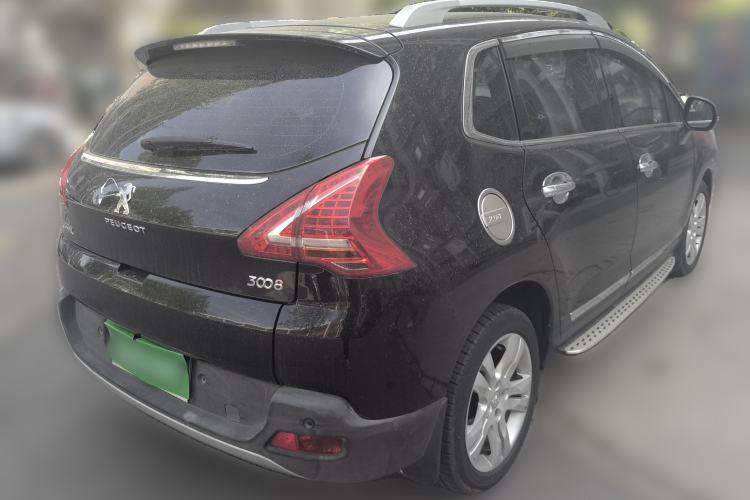 Used Peugeot 3008 2013 2.0L Automatic Trend Edition Rear Right 45 Deg