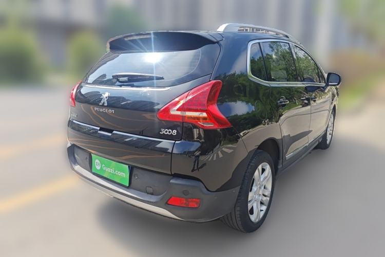Used Peugeot 3008 2013 2.0L Automatic Trend Edition Rear Right 45 Deg