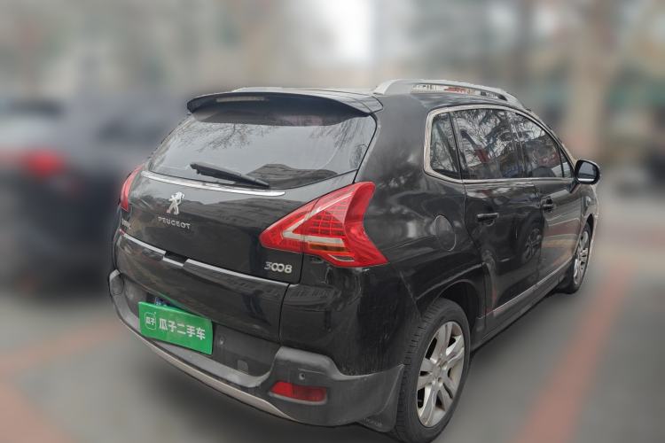 Used Peugeot 3008 2013 2.0L Automatic Trend Edition Rear Right 45 Deg