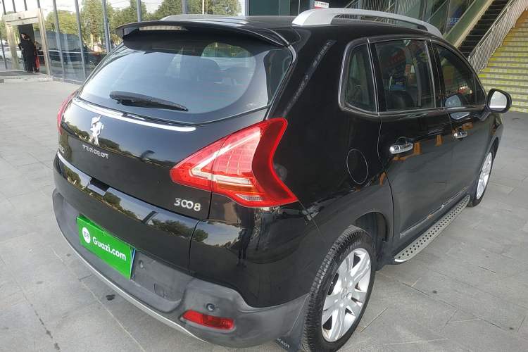 Used Peugeot 3008 2013 2.0L Automatic Trend Edition Rear Right 45 Deg