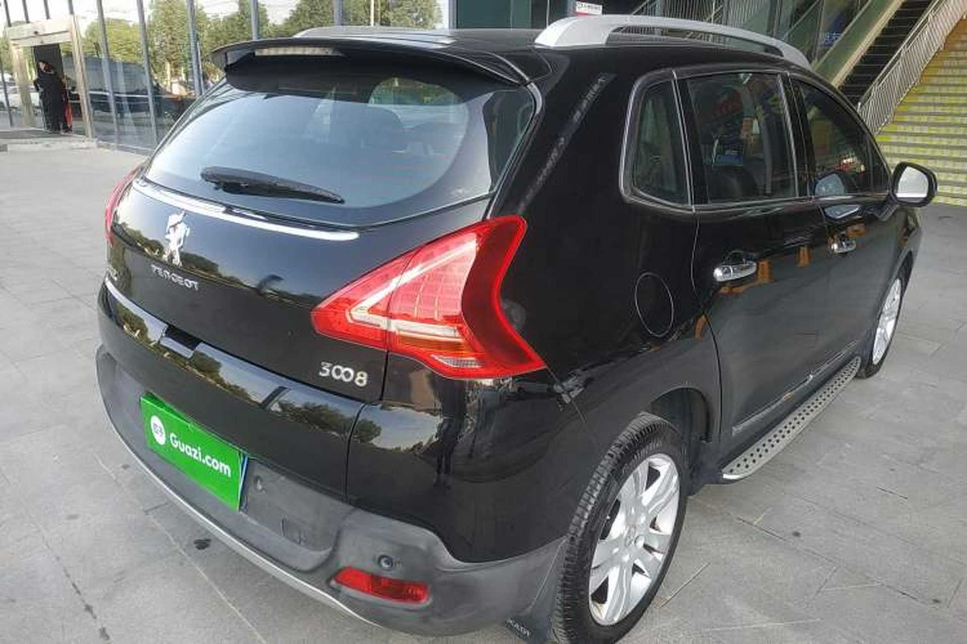 Used Peugeot 3008 2013 2.0L Automatic Trend Edition Rear Right 45 Deg
