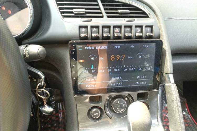 Used Peugeot 3008 2013 1.6THP Automatic Prestige Edition Audio And AC Panel