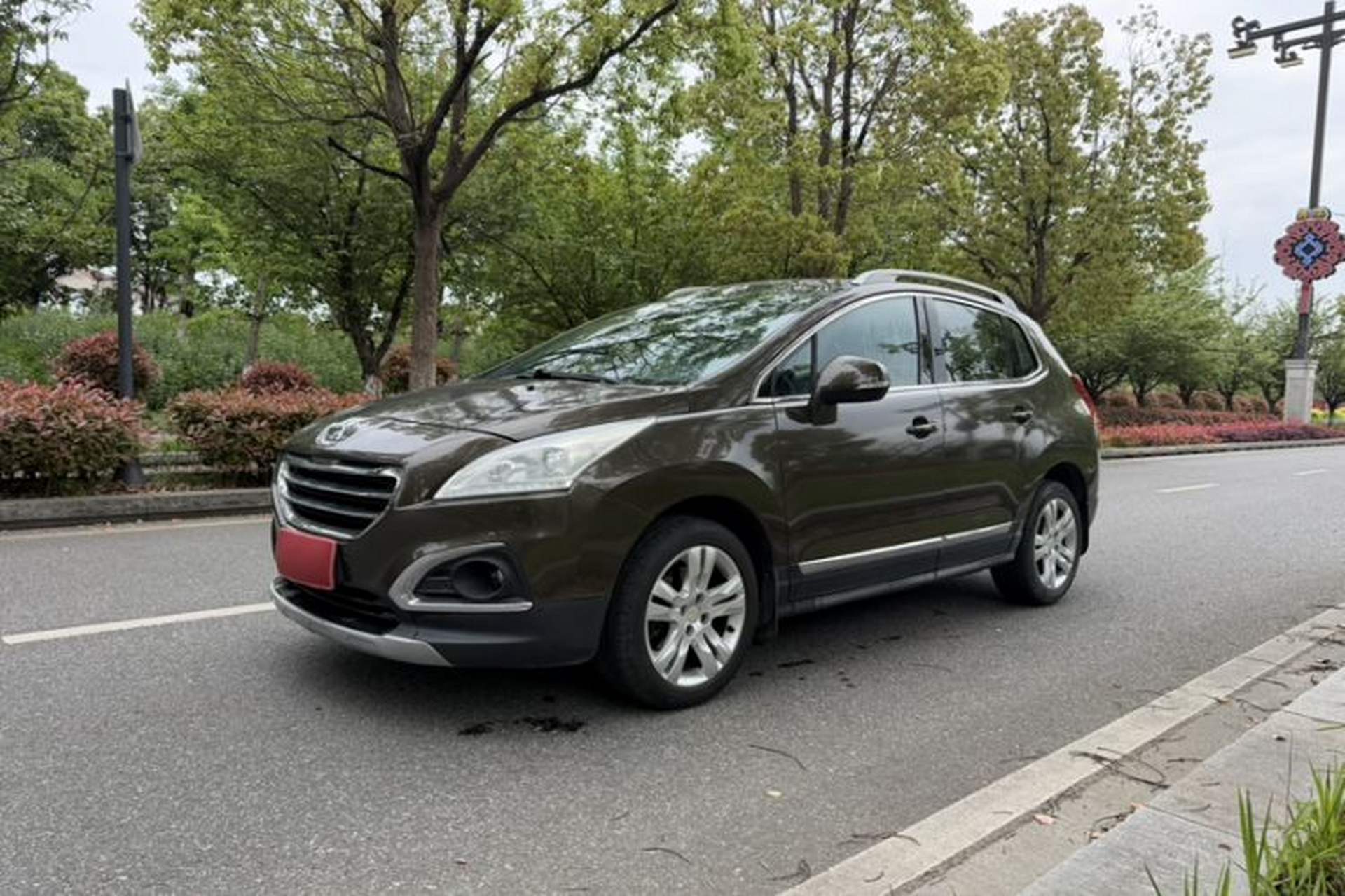 Used Peugeot 3008 2013 1.6THP Automatic Prestige Edition Front Left 45 Deg