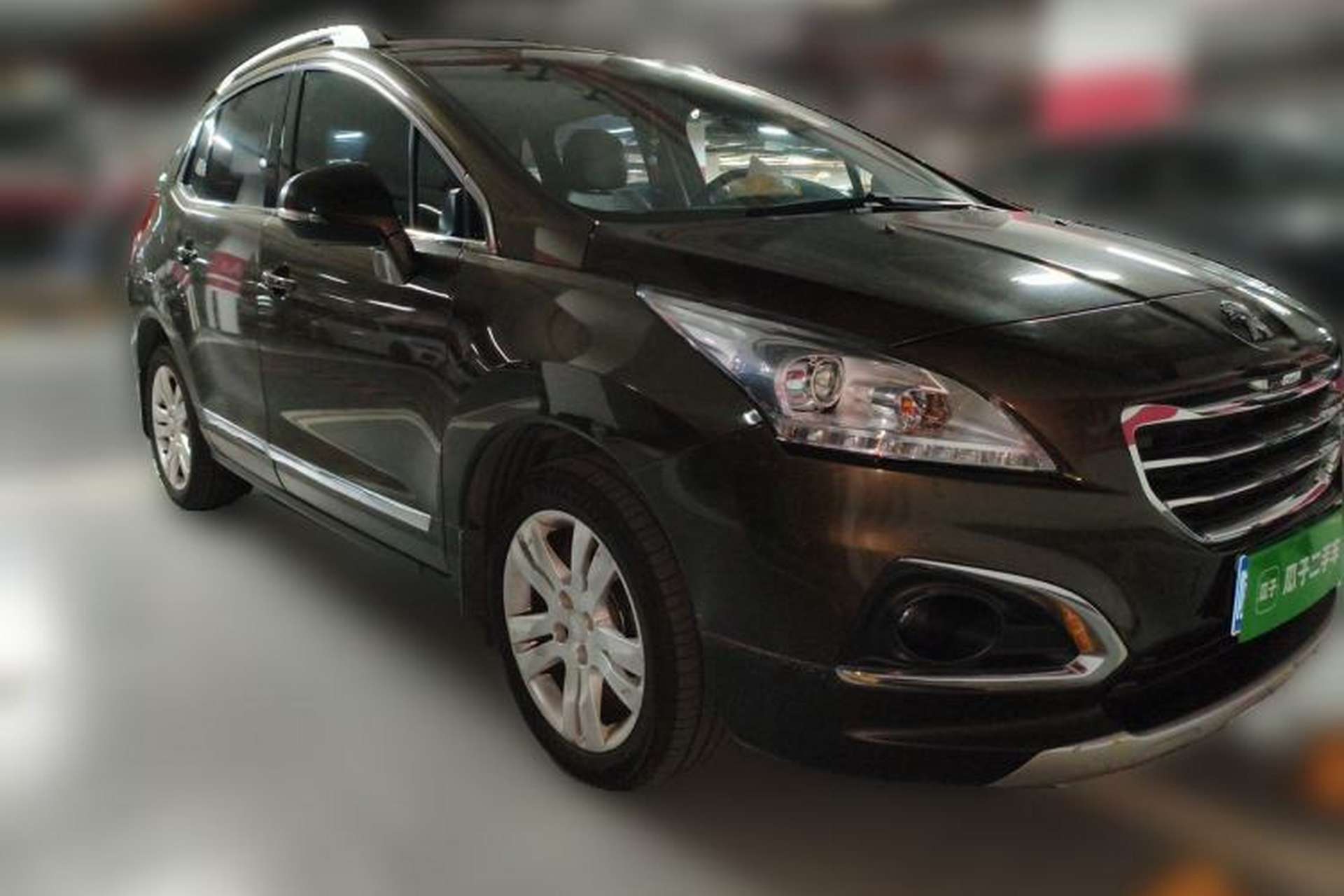 Used Peugeot 3008 2013 2.0L Automatic Trend Edition Front Right 45 Deg