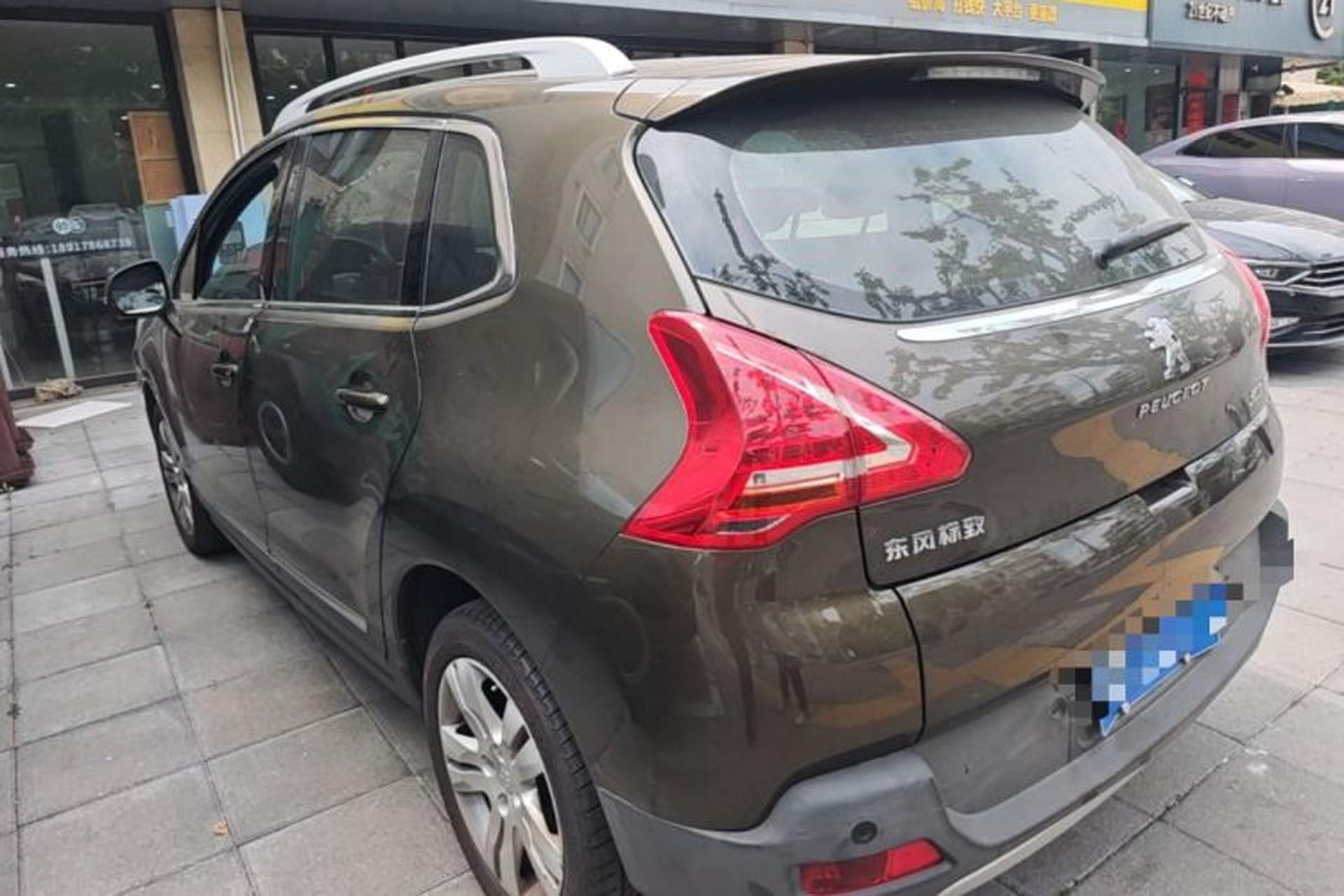 Used Peugeot 3008 2013 1.6THP Automatic Prestige Edition Rear Left 45 Deg