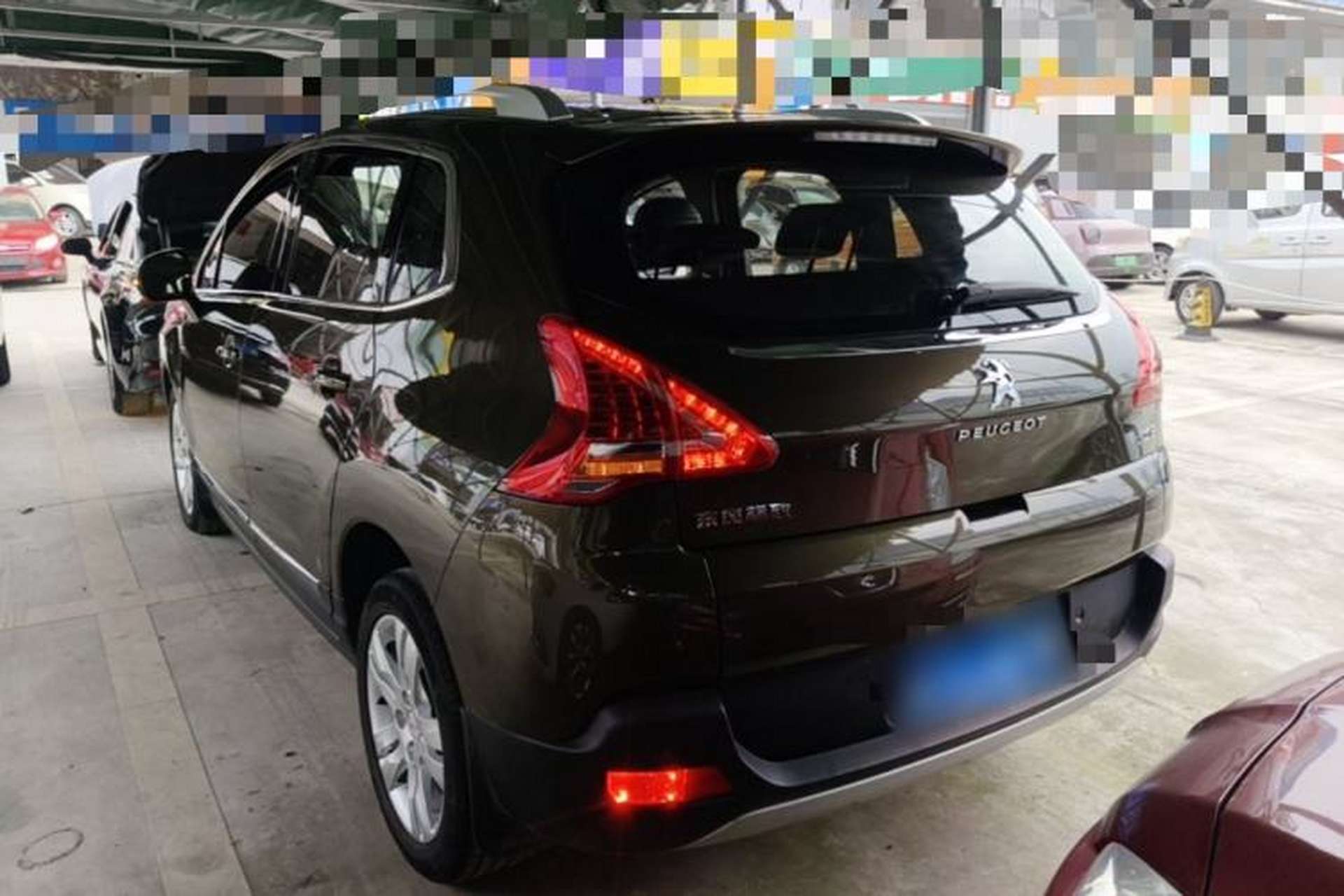 Used Peugeot 3008 2013 2.0L Automatic Trend Edition Rear Left 45 Deg