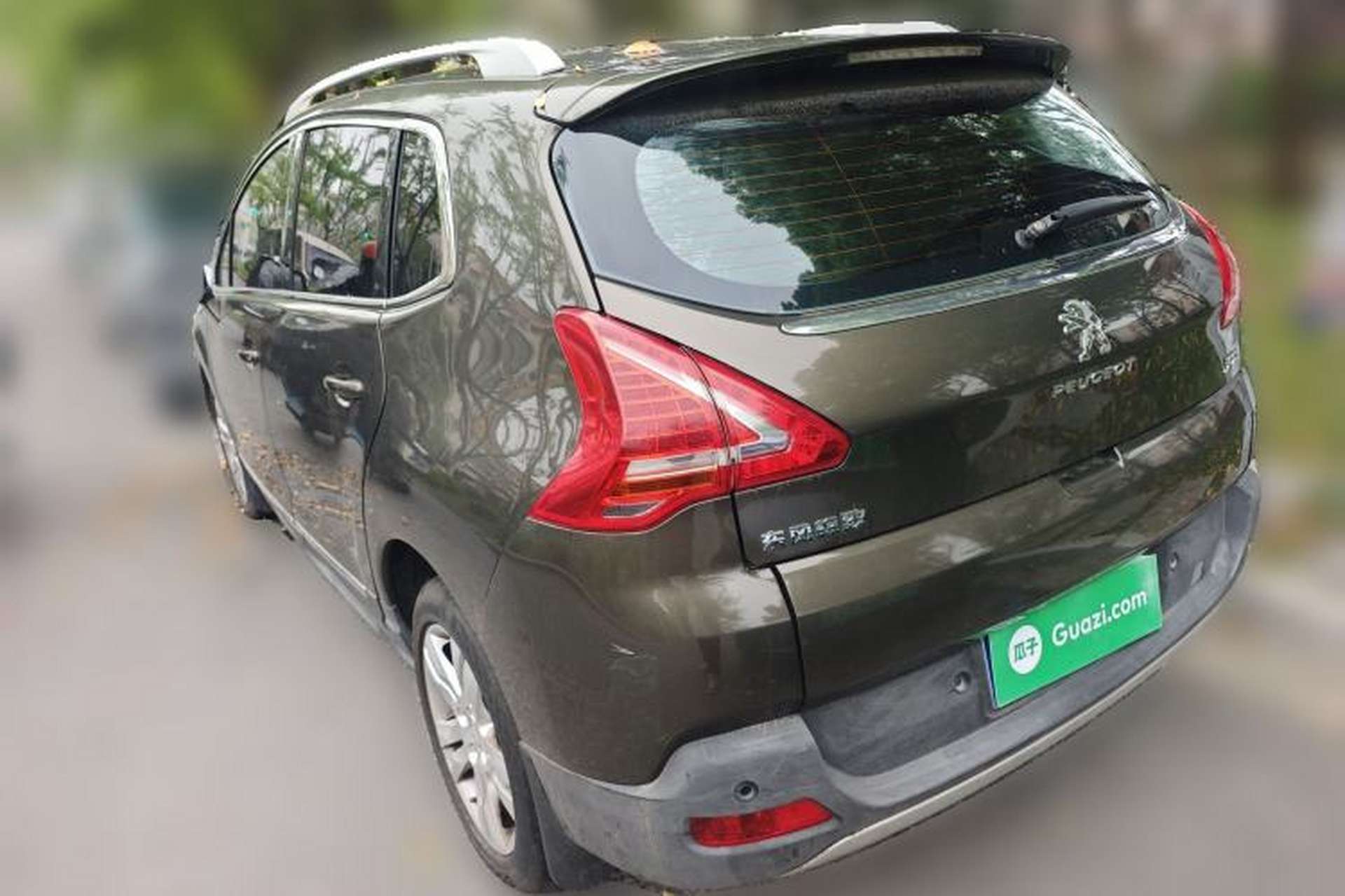 Used Peugeot 3008 2013 2.0L Automatic Trend Edition Rear Left 45 Deg