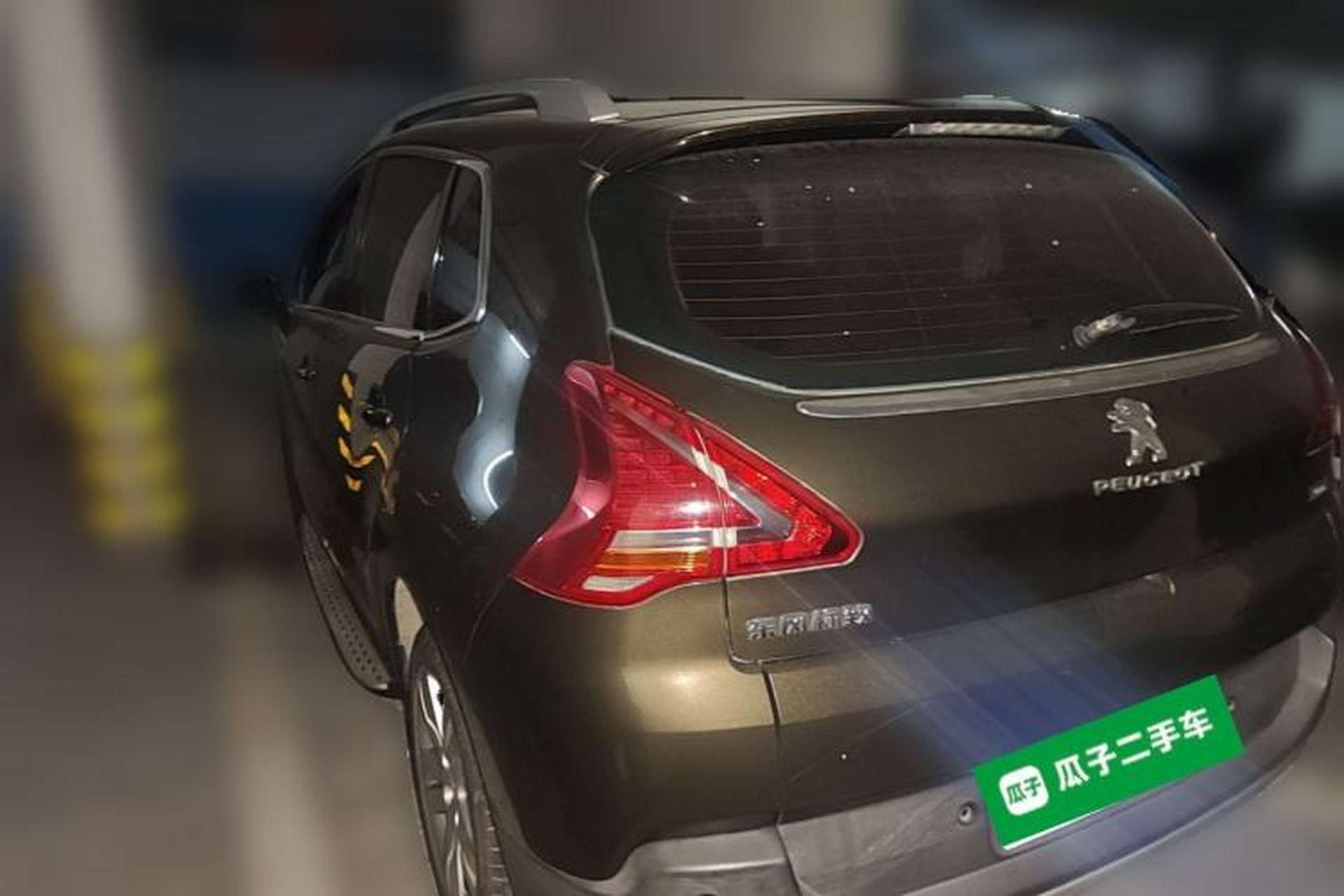 Used Peugeot 3008 2013 2.0L Automatic Trend Edition Rear Left 45 Deg