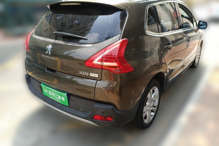 Used Peugeot 3008 2013 1.6THP Automatic Prestige Edition Rear Right 45 Deg