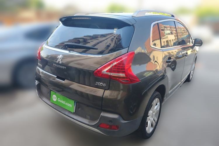 Used Peugeot 3008 2013 2.0L Automatic Trend Edition Rear Right 45 Deg