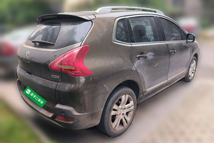 Used Peugeot 3008 2013 2.0L Automatic Trend Edition Rear Right 45 Deg