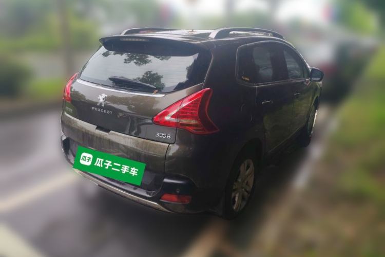 Used Peugeot 3008 2013 2.0L Automatic Trend Edition Rear Right 45 Deg