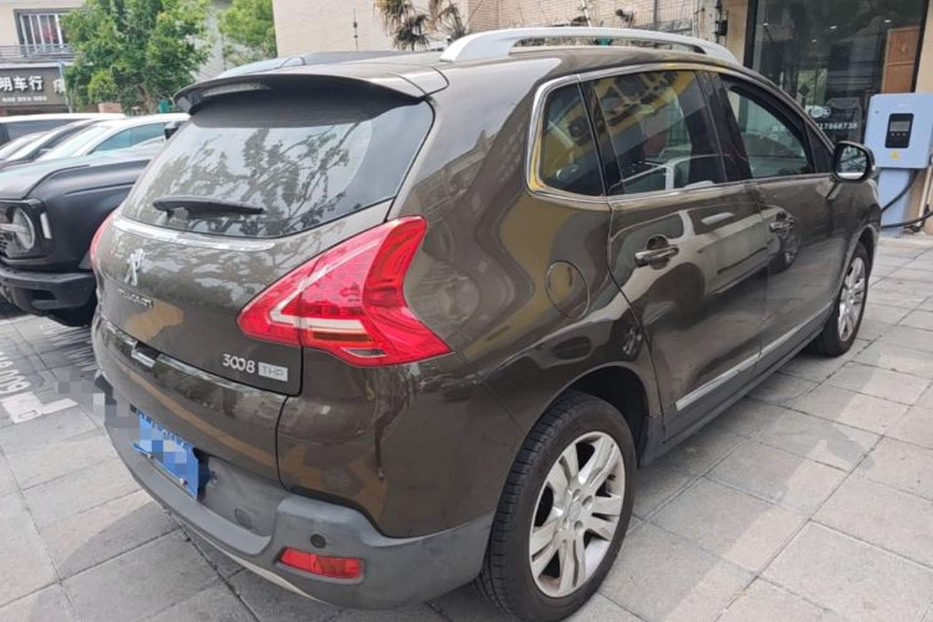 Used Peugeot 3008 2013 1.6THP Automatic Prestige Edition Rear Right 45 Deg