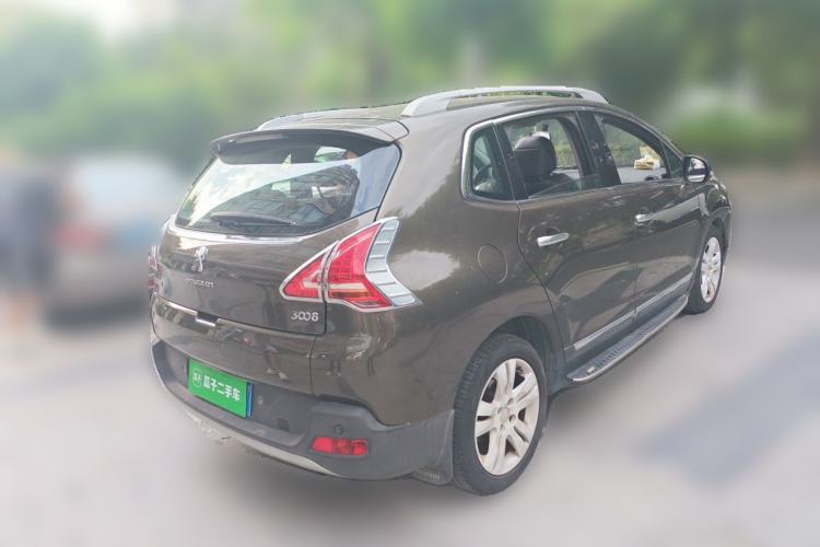 Used Peugeot 3008 2013 2.0L Automatic Trend Edition Rear Right 45 Deg