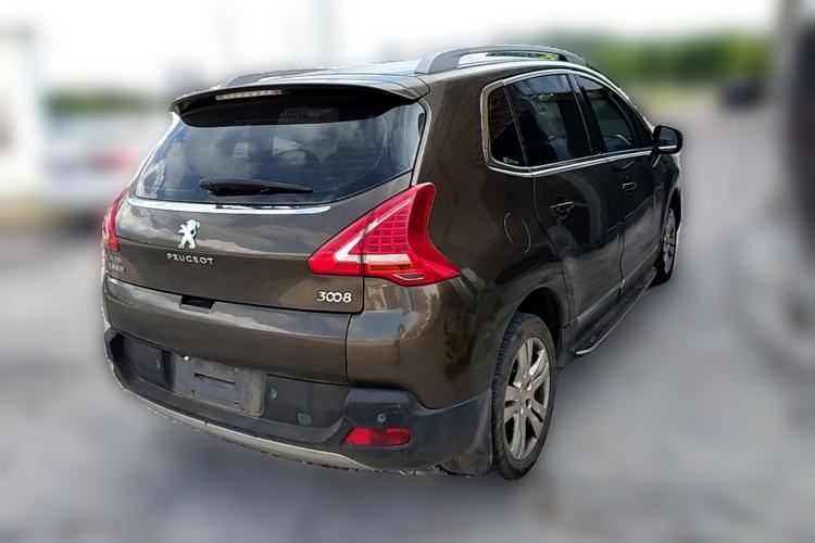Used Peugeot 3008 2013 2.0L Automatic Trend Edition Rear Right 45 Deg