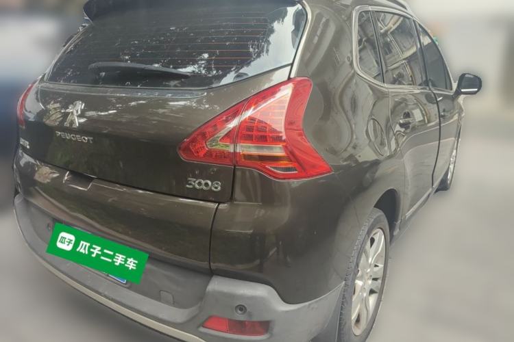Used Peugeot 3008 2013 2.0L Automatic Trend Edition Rear Right 45 Deg