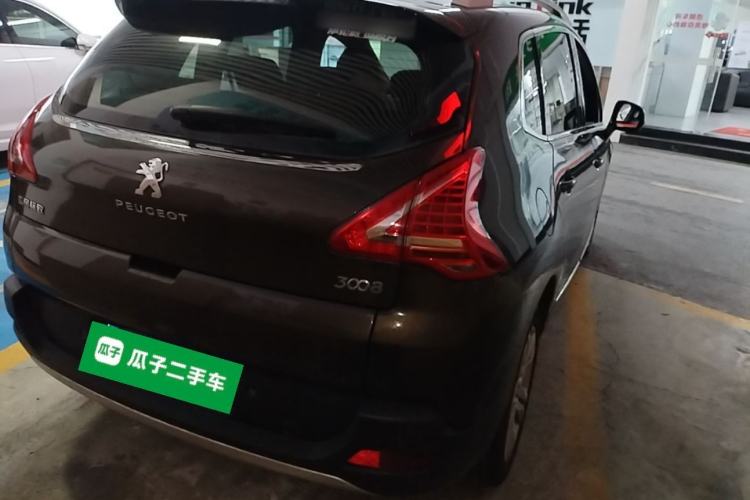 Used Peugeot 3008 2013 2.0L Automatic Trend Edition Rear Right 45 Deg