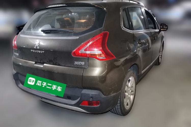 Used Peugeot 3008 2013 2.0L Automatic Trend Edition Rear Right 45 Deg