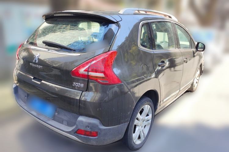 Used Peugeot 3008 2013 2.0L Automatic Trend Edition Rear Right 45 Deg