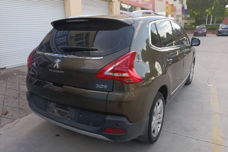 Used Peugeot 3008 2013 2.0L Automatic Trend Edition Rear Right 45 Deg