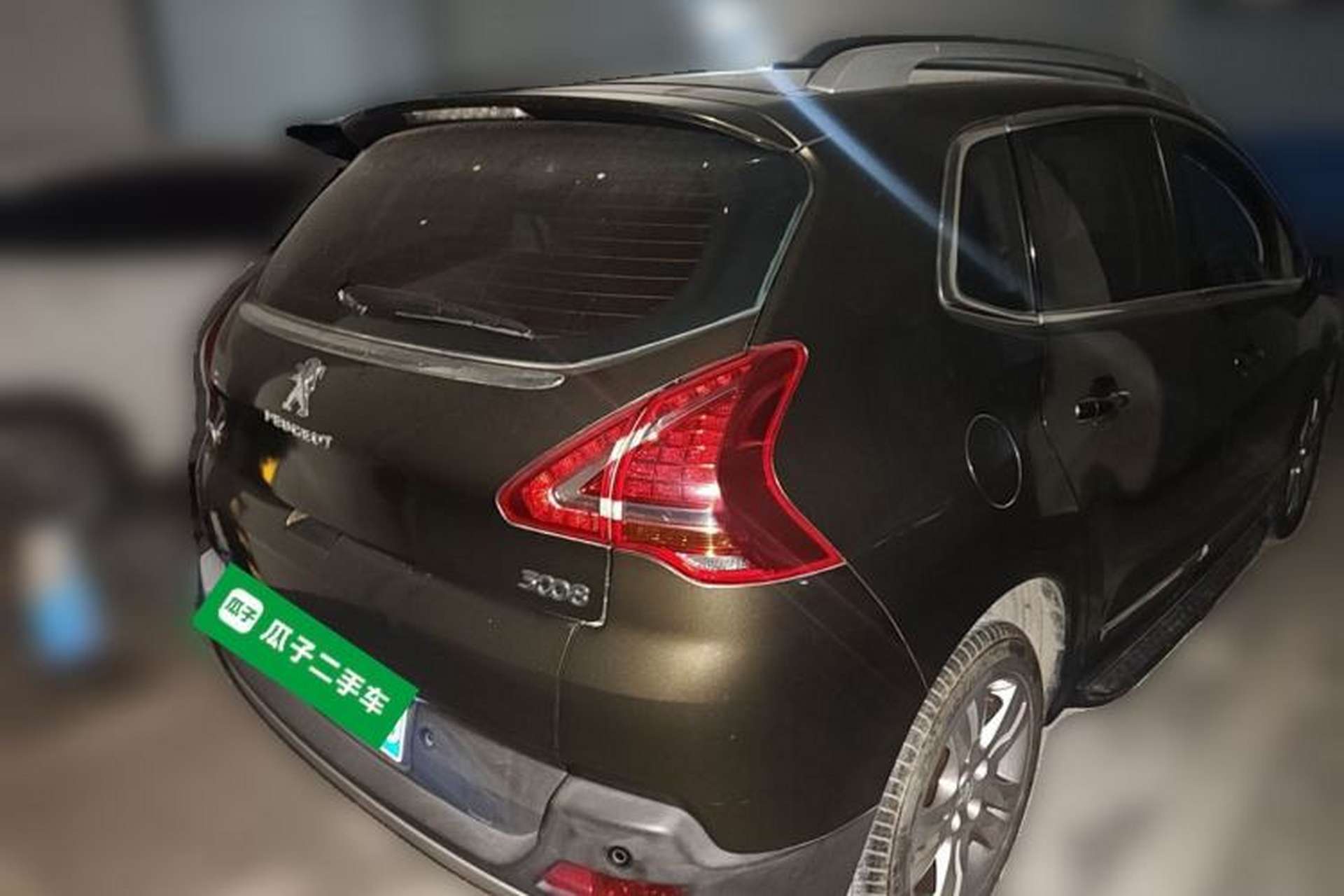 Used Peugeot 3008 2013 2.0L Automatic Trend Edition Rear Right 45 Deg
