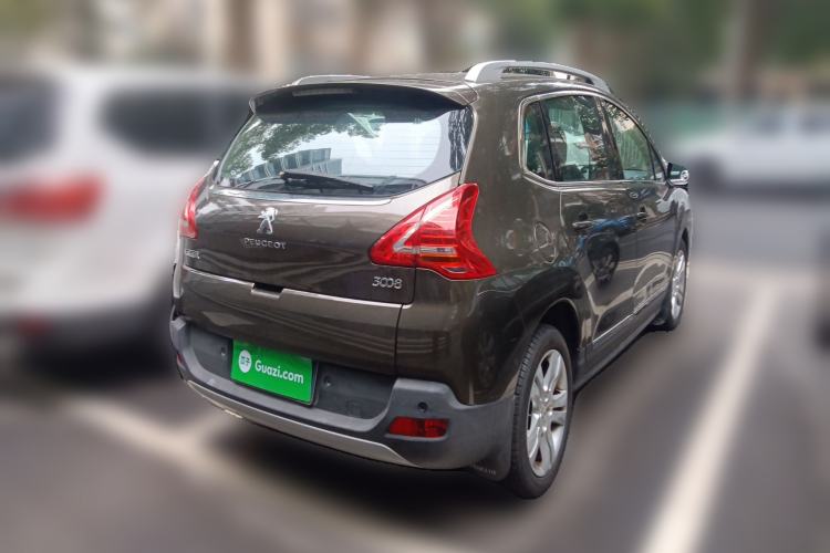 Used Peugeot 3008 2013 2.0L Automatic Trend Edition Rear Right 45 Deg