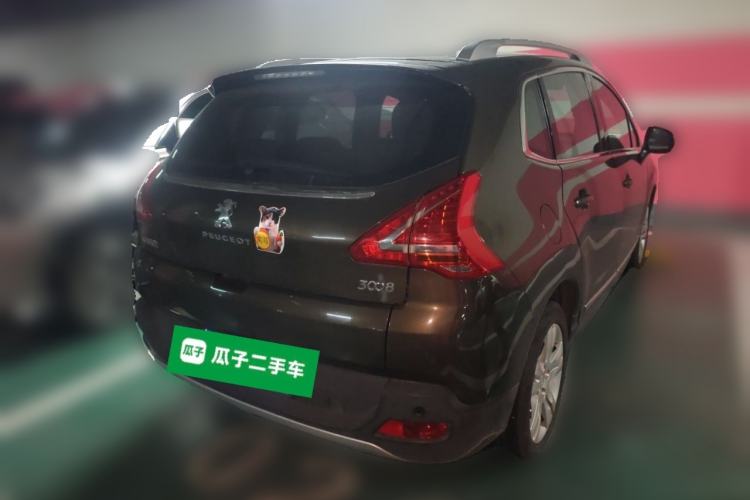 Used Peugeot 3008 2013 2.0L Automatic Trend Edition Rear Right 45 Deg