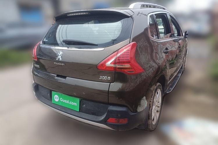 Used Peugeot 3008 2013 2.0L Automatic Trend Edition Rear Right 45 Deg