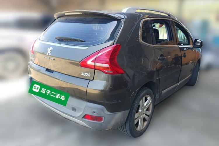 Used Peugeot 3008 2013 2.0L Automatic Trend Edition Rear Right 45 Deg