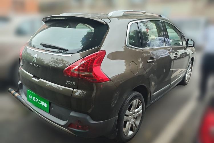 Used Peugeot 3008 2013 2.0L Automatic Trend Edition Rear Right 45 Deg