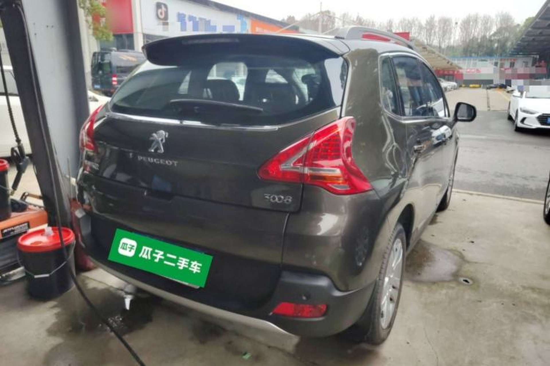 Used Peugeot 3008 2013 2.0L Automatic Trend Edition Rear Right 45 Deg