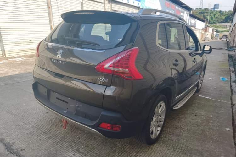 Used Peugeot 3008 2013 2.0L Automatic Trend Edition Rear Right 45 Deg