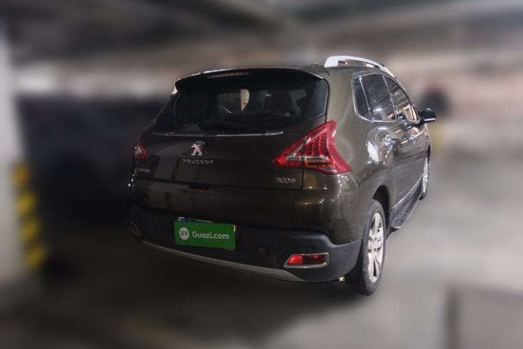 Used Peugeot 3008 2013 2.0L Automatic Trend Edition Rear Right 45 Deg