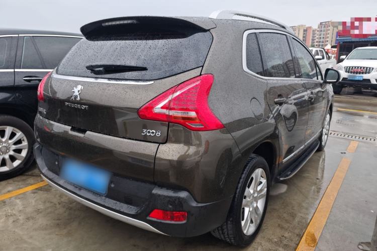 Used Peugeot 3008 2013 2.0L Automatic Trend Edition Rear Right 45 Deg